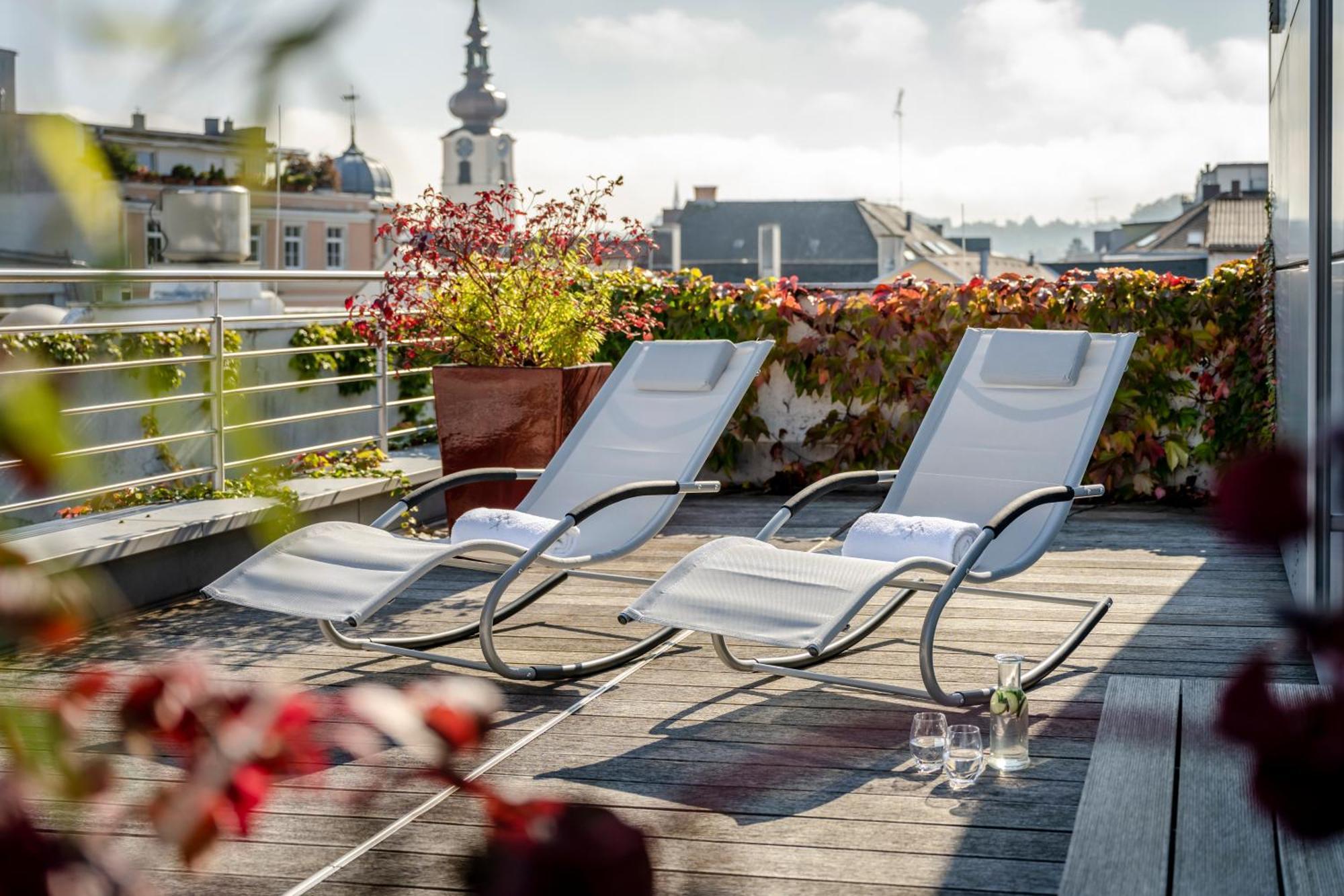 Boutique Hotel Hauser Wels Esterno foto
